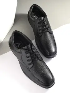 Auserio Men Leather Formal Derbys Shoes