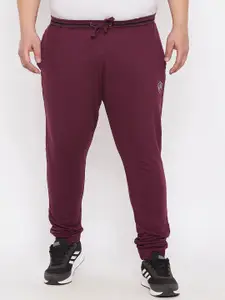 ARDEUR Men Mid-Rise Plus size Joggers
