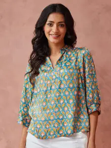 Fabindia Print Top