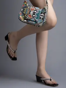 DressBerry Women Embellished Block Heels Sandals