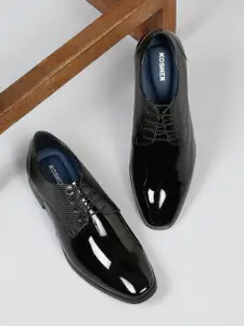 Kosher Men Round Toe Formal Derbys