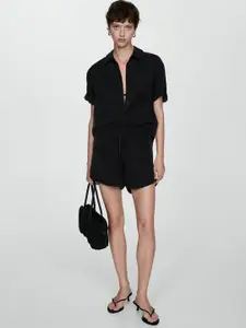 MANGO Short-Sleeved Regular Fit Shirt