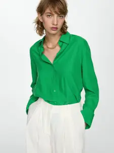 MANGO Women Opaque Casual Shirt