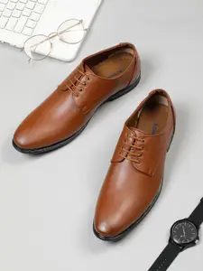 Kosher Men Round Toe Formal Derbys