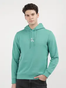 Calvin Klein Jeans Men Solid Hooded Sweatshirt