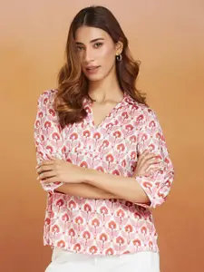 Fabindia Print Top