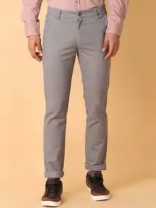 V-Mart Men Solid Slim Fit Chinos Trousers