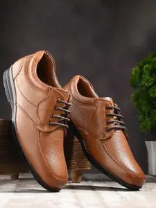 Auserio Men Leather Formal Derbys Shoes