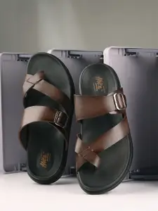 Hitz Men Leather Comfort Sandals