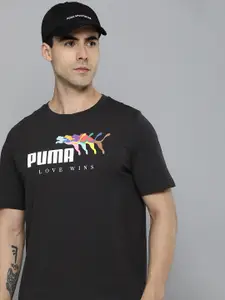 Puma Printed Pure Cotton Love Wins T-shirt