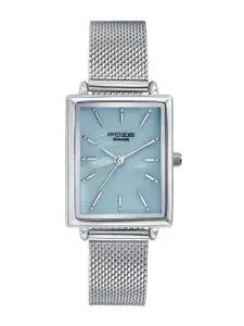 Sonata Women Embellished Dial & Bracelet Style Straps Analogue Watch SP80079SM01WF