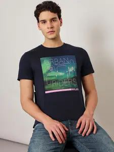 Lee Graphic Printed Slim Fit Cotton T-shirt