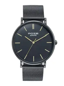 Sonata Men Dial & Bracelet Style Straps Analogue Watch SP70034NM01W