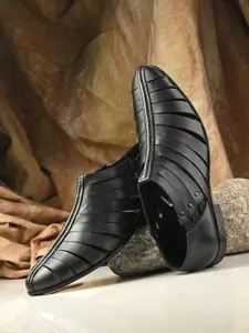 Hitz Men Leather Slip On Shoes