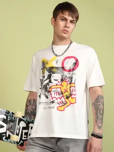 HIGHLANDER Men Graphic Printed Round-Neck T-shirt