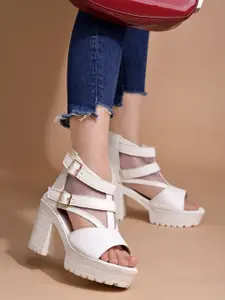 Shoetopia Block Heel Sandals