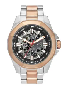 Timex Men Dial & Stainless Steel Straps Analogue Automatic Motion Powered Watch TWEG24102