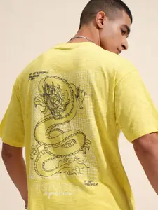 HIGHLANDER Men Graphic Printed Round Neck T-shirt