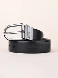 LOUIS STITCH Men Brown Leather Formal Belt