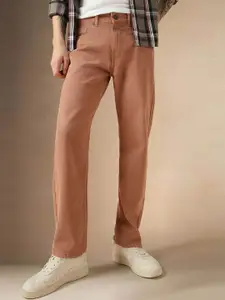 Dennis Lingo Men Relaxed Fit Mid-Rise Clean Look Cotton Jeans