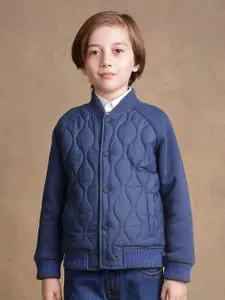 One Friday Boys Solid Quilted Jacket