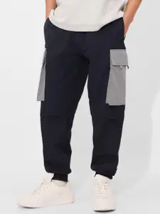 The Souled Store Men Mid Rise Relaxed-Fit Jogger