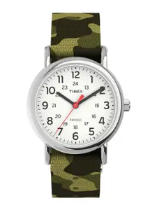 Timex Women Brass Dial & Straps Analogue Watch TW2V61500UJ