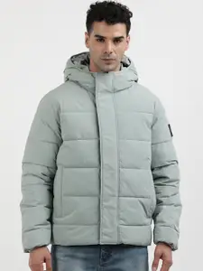 Calvin Klein Jeans Men Camouflage Windcheater Quilted Jacket