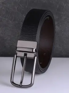 The Roadster Lifestyle Co Men Reversible Formal Slim Belt