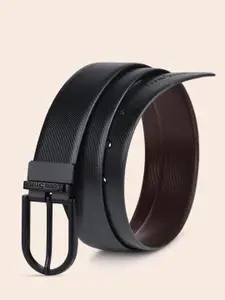 LOUIS STITCH Men Leather Reversible Formal Belt