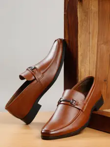 Kosher Men Men Round Toe Formal Slip-On Shoes