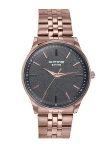 Sonata Men Dial & Bracelet Style Straps Analogue Watch SP70048QM01W