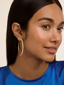 Ted Baker Contemporary Hoop Earrings