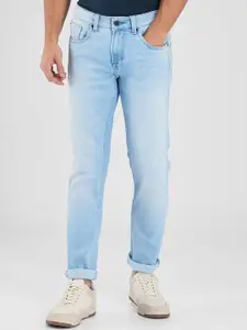 SPYKAR Men Solid Skinny Fit Low-Rise Heavy Fade Stretchable Jeans