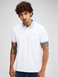SPYKAR Men Polo Collar Slim Fit T-shirt