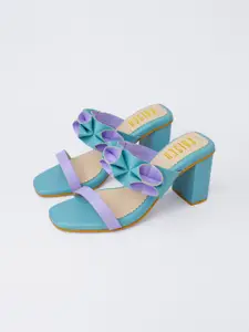 House of Prisca Women Block Heels Sandals with Bows