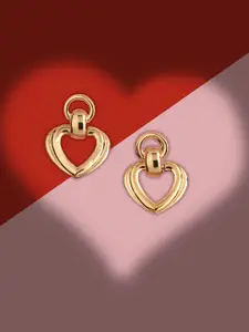 Accessorize Heart Shaped Drop Earrings