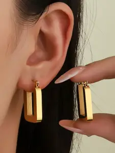 SALTY Contemporary Half Hoop Earrings