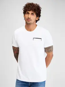 SPYKAR Men Pockets Slim Fit T-shirt