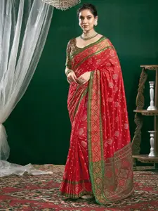 Mitera Woven Design Zari Pure Silk Banarasi Saree