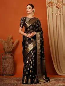 KALINI Pure Silk Woven Design Zari Kanjeevaram Saree