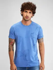 SPYKAR Men Pockets Slim Fit T-shirt