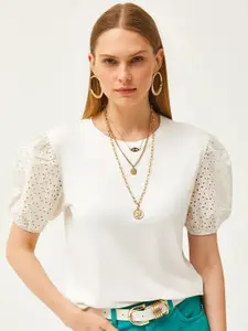 Olalook Puff Sleeve Top