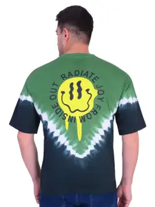 London Hills Men Tie and Dye Oversized T-shirt