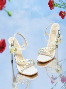 House of Prisca Women Stiletto Heels Sandals with Buckles