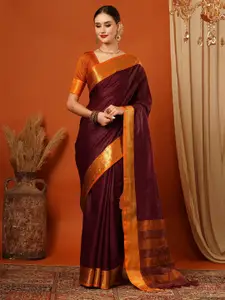 KALINI Woven Design Pure Silk Ikat Saree