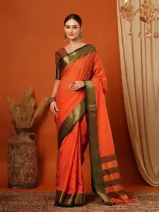 KALINI Zari Pure Silk Saree