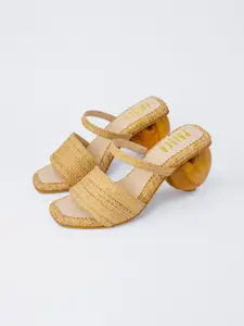 House of Prisca Block Heel Sandals