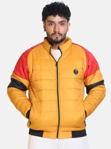 BAESD Men Colourblocked Outdoor Puffer Jacket