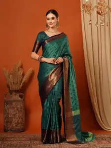 KALINI Woven Design Pure Silk Lehenga Mysore Silk Saree